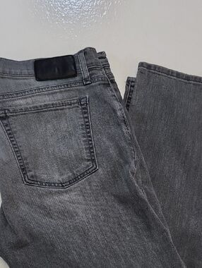Ash & Erie Men's 35x28 Shorr Kings Straight Grey Jeans Classic Straight Concrete